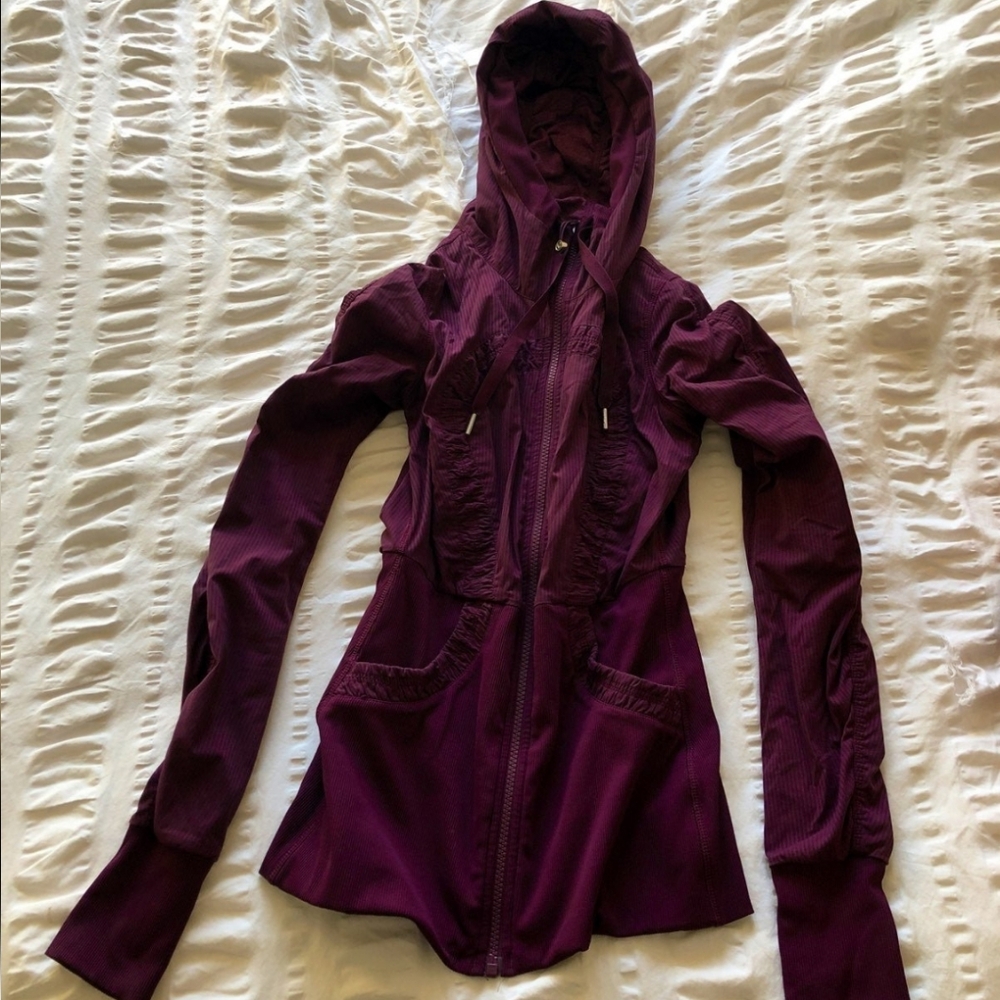 Lululemon reversible zip up jacket